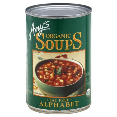 Amy's Organic Soup Alphabet - 14.1 fl oz (Pack of 36)