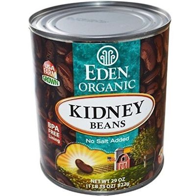 EDEN FOODS BEAN CAN KDNY DRK RED ORG, 29 OZ