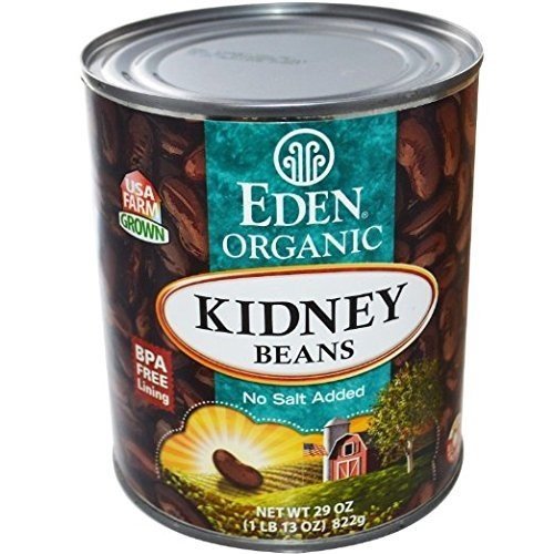 EDEN FOODS BEAN CAN KDNY DRK RED ORG, 29 OZ