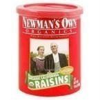 Newmans Own Organic Raisins Can, 15 Ounce