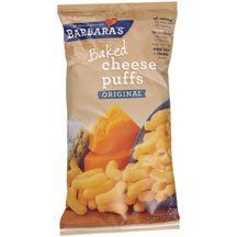 Barbara's Bakery Baked Original Cheese Puffs, 5.5 Ounce Bags
