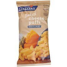 Barbara's Bakery Baked Original Cheese Puffs, 5.5 Ounce Bags
