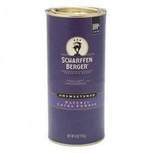 SCHARFFEN BERGER COCOA PWDR NTRL UNSWTND, 6 OZ