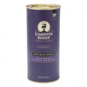 SCHARFFEN BERGER COCOA PWDR NTRL UNSWTND, 6 OZ