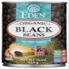 EDEN FOODS BEAN CAN BLACK NS ORG, 15 OZ, PK- 12 view 1