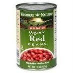 WESTBRAE BEAN RED FF ORG, 15 OZ, PK- 12