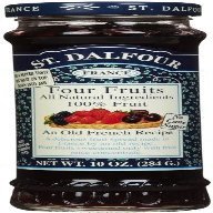 Charles Jacquin-St.Dalfour Consrv, Blk Rasp, 100%Fruit, 10-Ounce (Pack of 6) ( Value Bulk Multi-pack)