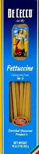 De Cecco, Pasta Fettuccine, 16-Ounce (20 Pack) ( Value Bulk Multi-pack)