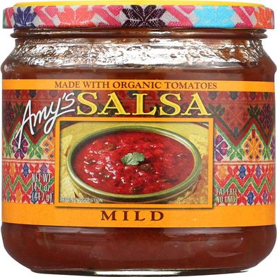 AMYS SALSA MILD GF, 14.7 OZ