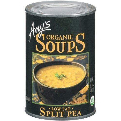 Amy's Organic low Fat Soup Split Pea -- 14.1 fl oz (Pack of 96)