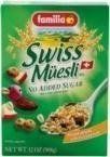 FAMILIA CEREAL MUESLI NOSGR ADDED, 32 OZ, PK- 6