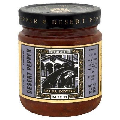 DESERT PEPPER SALSA DIVINO MILD, 16 OZ, PK- 6