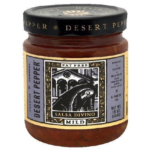 DESERT PEPPER SALSA DIVINO MILD, 16 OZ, PK- 6