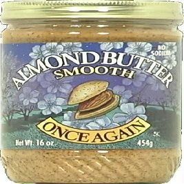 ONCE AGAIN NUT BTTR ALMOND SMOOTH, 16 OZ, PK- 6