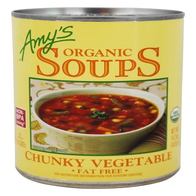 AMYS SOUP VEG CHUNKY GF ORG, 14.3 OZ PACK_12