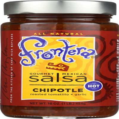 FRONTERA SALSA HOT CHIPOTLE, 16 OZ, PK- 6