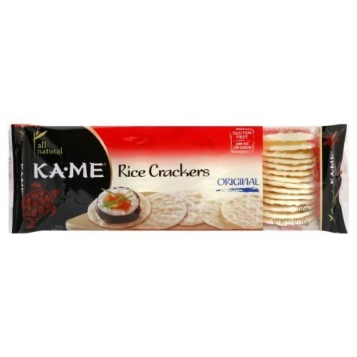 KA ME RICE CRKR PLAIN GF, 3.5 OZ, PK- 12