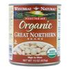 Westbrae Natural Vegetarian Organic Great Northern Beans, 15 Ounce Cans (Pack of 12) ( Value Bulk Multi-pack) view 1