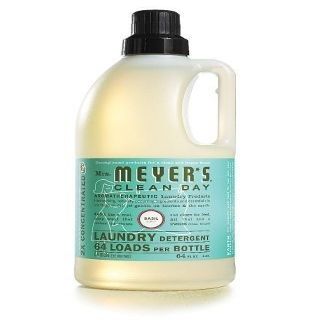 MRS. MEYER'S LAUNDRY DET,2X,BASIL, 64 FZ