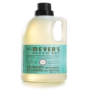 MRS. MEYER'S LAUNDRY DET,2X,BASIL, 64 FZ