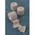 12 ct Hartmann-Conco 1" X 5 Yards Tan Medi-Rip Self-Adherent Wrap