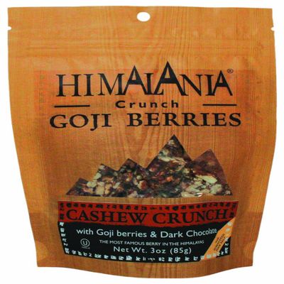 Himalania Goji Bry Choc Crnch W/Csh, 3-Ounce (Pack of 6)