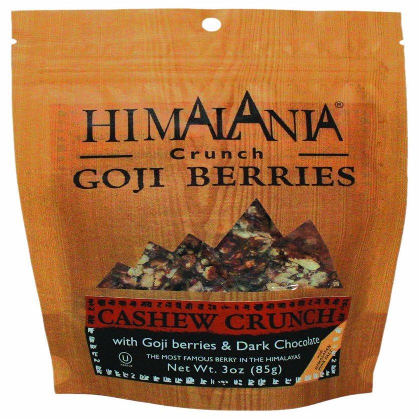 Himalania Goji Bry Choc Crnch W/Csh, 3-Ounce (Pack of 6)
