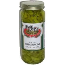 Dell Alpe Pepperoncini, Sliced, 12-Ounce (Pack of 12)