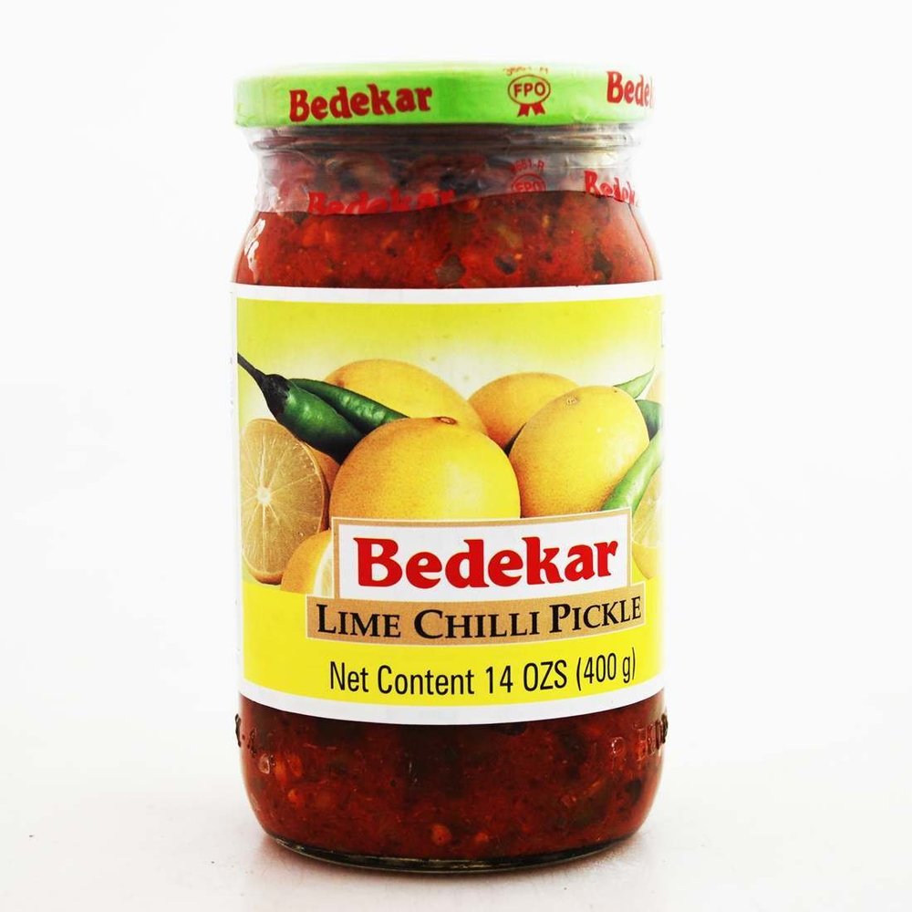 Bedekar Lime Chilli Pickle - 400g., 14oz