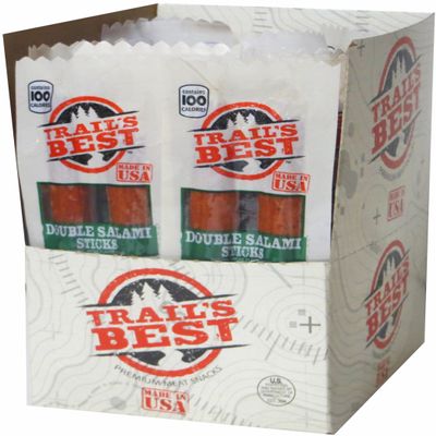 Trail'S Best Double Salami Stick (Pack of 20)