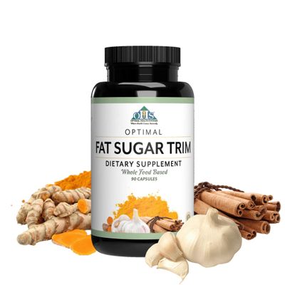 Optimal Health Systems Fat Sugar Trim Metabolic Support Formula Capsules