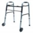 Lumex ColorSelect Adult Walker with Wheels, Adult, 2EA/CS