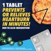 Pepcid AC Maximum Strength Heartburn Relief Tablets, OTC Medicine Prevents & Relieves Heartburn & Acid Reflux Due to Acid Indigestion, 20mg Famotidine Acid Reducer, Fast-Acting, 25 ct view 2