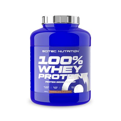 Whey protein 100% con aminoacidi extra scitec nutrition 2.35 kg cioccolato proteine scitec 0728633105618