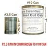 1 Can of Future Essentials Canned Steel-Cut Oats #10 Can view 3