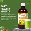 Basic Ayurveda Lauki (Bottle Gourd) Juice with Holy Basil & Mint Leaves | 16.23 Fl Oz (480ml) | Supports Digestion & Hair Health | Herbal Detox & Daily Ayurvedic Wellness Drink | No Added Sugar view 3