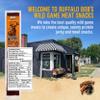 Buffalo Bob's Wild Game Meat Snack - Elk and Beef Hickory Smoked Jerky 10 Pack view 2