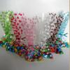 25pcs 5"x 8"Polka Dot Blue" Gift Cello Bag + Twist Ties view 2