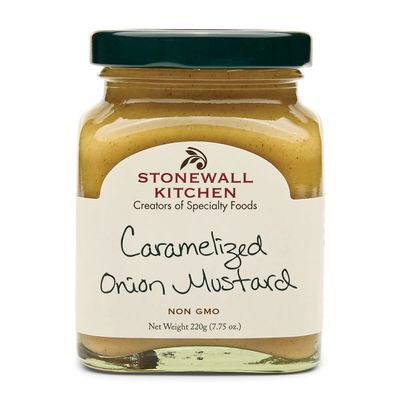 Stonewall Kitchen Caramelized Onion Mustard, 7.75 Ounces