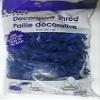 1 Bag of Blue Crinkle Cut Paper Shred for Gift Packaging Wrap Basket Filling view 1