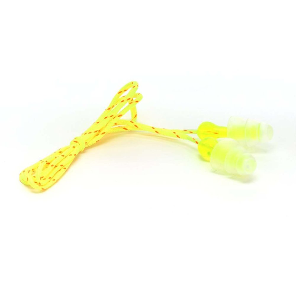 Peltor Next Tri-Flange Plugs, Cloth Corded