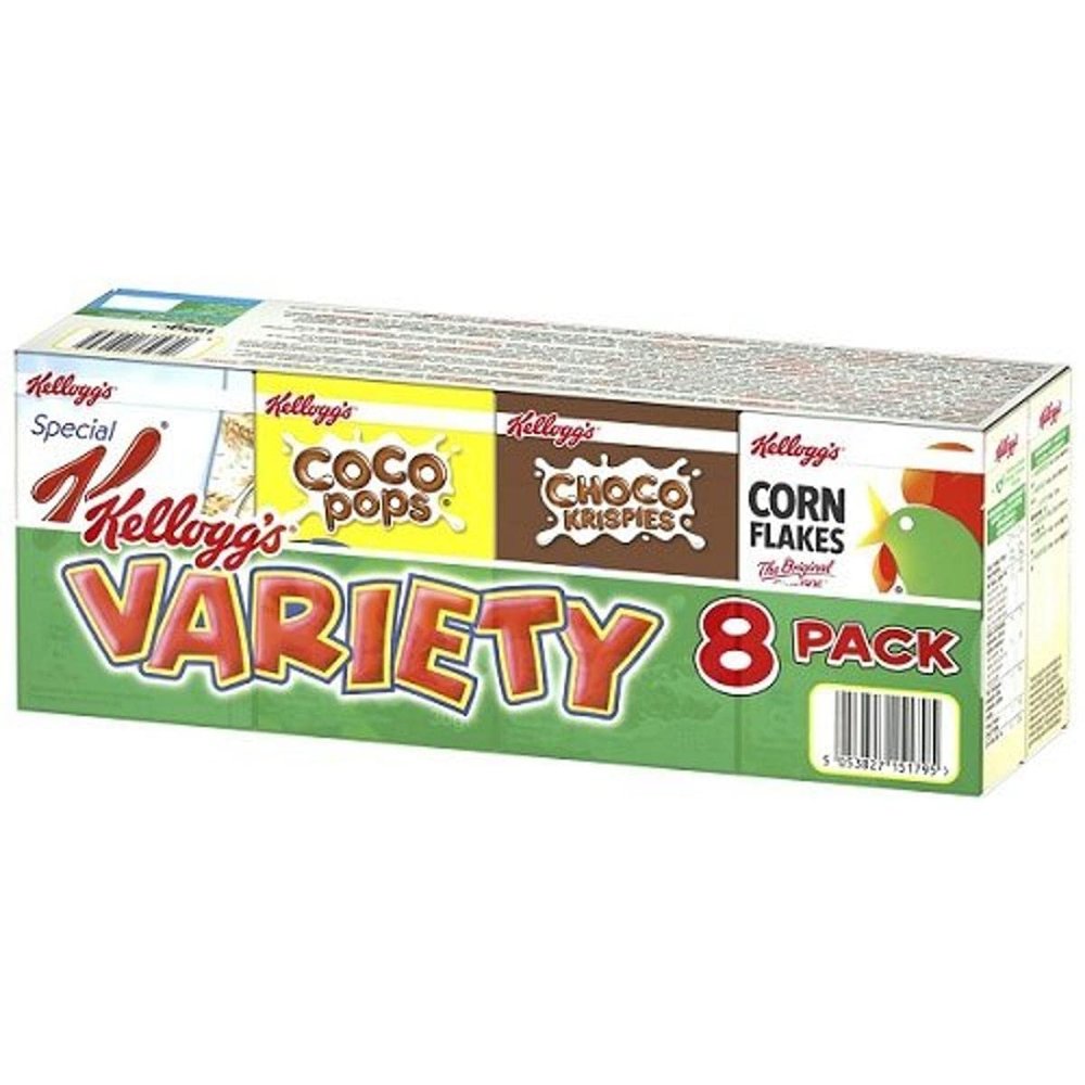 Kelloggs Variety Pack 8s 196g