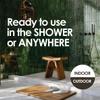 AquaTeak The Original 18" Asia Teak Shower Bench view 3