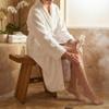 AquaTeak The Original 18" Asia Teak Shower Bench view 4