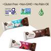 NuGo Slim Dark Chocolate Raspberry Truffle, 17g Protein, 2g Sugar, 7g Fiber, Low Net Carb, Keto Friendly, Gluten Free, 12 Count view 3