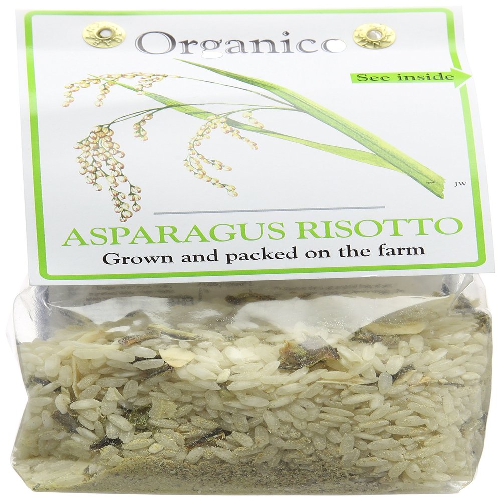 Organico Asparagus Risotto Organic Ready Mix 250 g (Pack of 4)