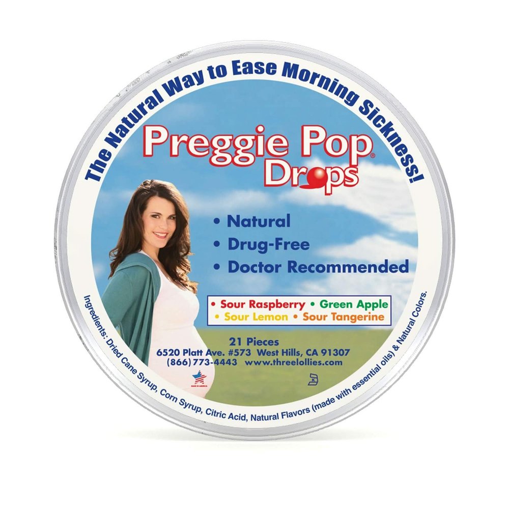Three Lollies Preggie Pop Drops, 21 CT