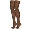 Truform Sheer Compression Stockings, 30-40 mmHg, Women's Thigh High Length, 30 Denier, Taupe, Large view 2