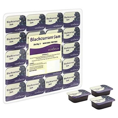 20 x Blackcurrant Jam - 20 x 20g individual portions