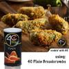 4C Premium Bread Crumbs, Plain 1 Pack, Regular & Gluten Free, Flavorful Crispy Crunchy Value Pack, 15 Ounce view 2